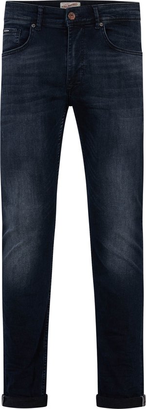 Petrol Industries - Heren Seaham VTG Slim Fit Jeans jeans - Blauw - Maat 30