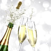 1 Pakje papieren lunch servetten - Happy Toast - Champagne - Oud en nieuw - Jaarwisseling - New year's eve