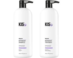 KIS Keramoist duo shampoo en treatment 1L Extra voordelig