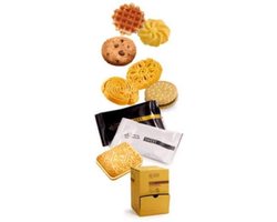 Time to Enjoy - Alassio koekjes - 120 stuks - dispenser