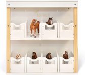ByAstrup Horse Stalls Armoire murale pour petits chevaux