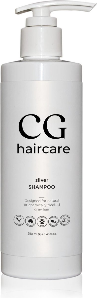 CG Haircare Silver Shampoo - 250ml - 99,5% natuurlijk