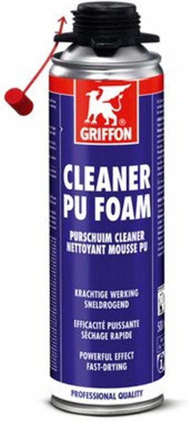 GRIF rein mid pistoolreiniger PU-Foam Cleaner, 0.5L, blik (pot) - Griffon