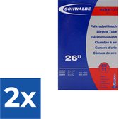 Schwalbe Binnenband 26 Inch (25-559 - 20/23-571) Fv 40 Mm - Voordeelverpakking 2 stuks
