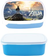 boîte à lunch - boîte à lunch - Legend of Zelda - bleu - fournitures scolaires