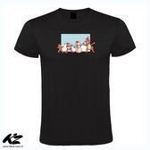Klere-Zooi - Christmas Dabbing - Unisex T-Shirt - 3XL