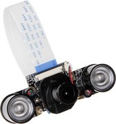 Joy-it RB-camera-IR_PRO CMOS kleuren-cameramodule Geschikt voor serie: Raspberry Pi Extra IR-lamp