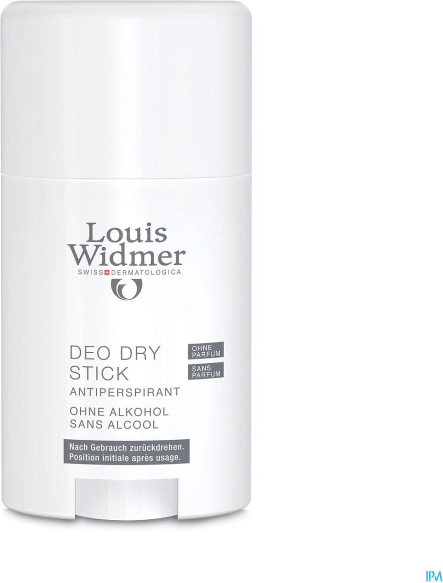 Goedkoopste Louis Widmer Deodorant Dermocosmetica Lichaam Deo Dry Stick ZP