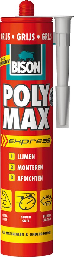 Bison Poly Max Express - Grijs