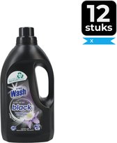 At Home Wash Vloeibaar wasmiddel 1-5L zwart 42 wasbeurten - Voordeelverpakking 12 stuks
