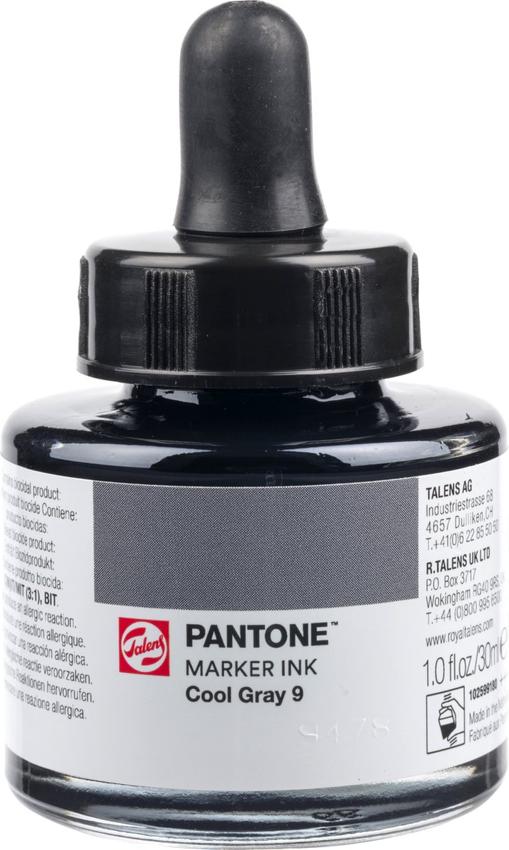 Talens | Pantone marker inkt 30 ml Cool Gray 9