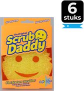 Scrub Daddy Original - Spons Geel - Anti Kras - Voordeelverpakking 6 stuks
