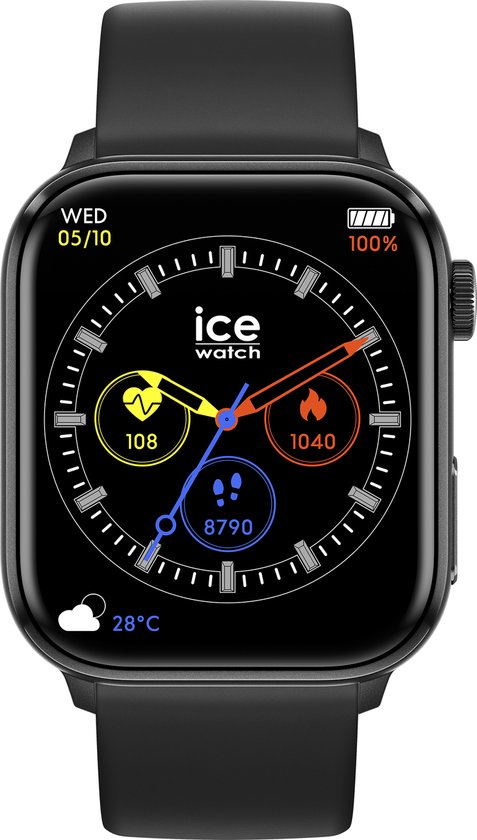 Ice-Watch Ice smart 2.0 - Black - 1.96 AMOLED