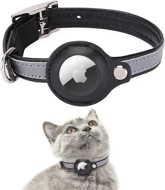 De 2 Lalas - Maat S - Halsband Met Tracker - Halsband Met Airtag Halsband Met Gps Katten Halsband Honden Halsband Airtag Halsband