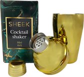 Fjesta Cocktail Shaker – Cocktailshaker – 55cl – Goud – RVS