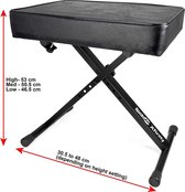 Keyboardstandaard, X-keyboard standaard, Stabiele dubbele keyboardstandaard