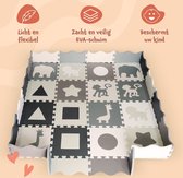 Bellettini® Speelmat voor Baby - Speelgoed 1 jaar - 36 Delige Puzzelmat - Kruipmat - Foam Tegels