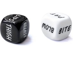 Livano Sex Dobbelstenen - Erotische Dobbelstenen - Erotisch Spel - Sex Dice - Voorspel Dobbelstenen - 2 Stuks