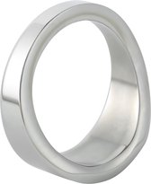 Banoch | glansring oval Ø 24 mm | eikelring | Metaal cockring