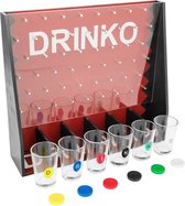 Drinko - drankspel - shotgame - gezeldschapspel - inclusief fiches en shotglazen