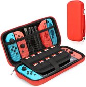 Livano Case Geschikt Voor Nintendo Switch - Hoes - Beschermhoes - Waterafstotend - Accessoires - Rood
