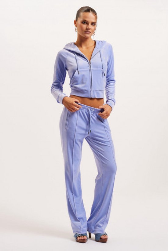Juicy Couture Madison Hoodie with logo Tina pants Blauw L/M