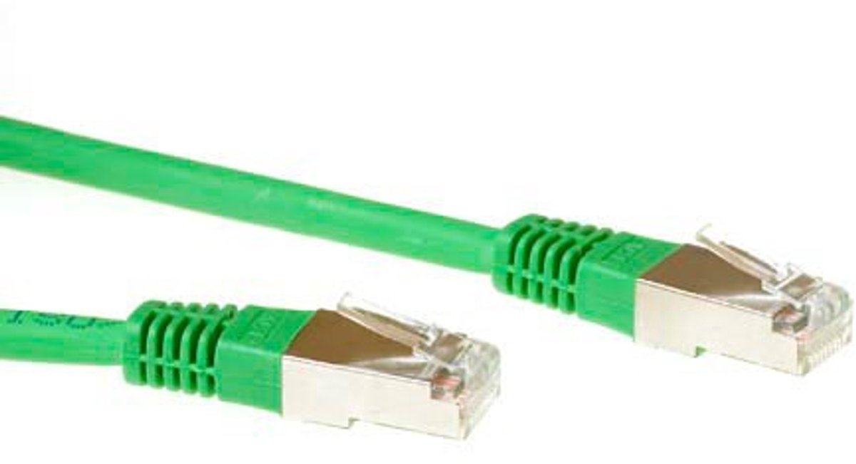 ACT IB7720 F/UTP CAT5E Patchkabel Groen - 20 meter