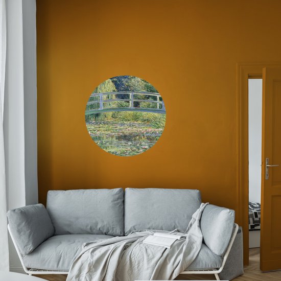 Claude Monet - Water Lily Pond & Japanse brug Canvas Afdruk | Zazzle.nl