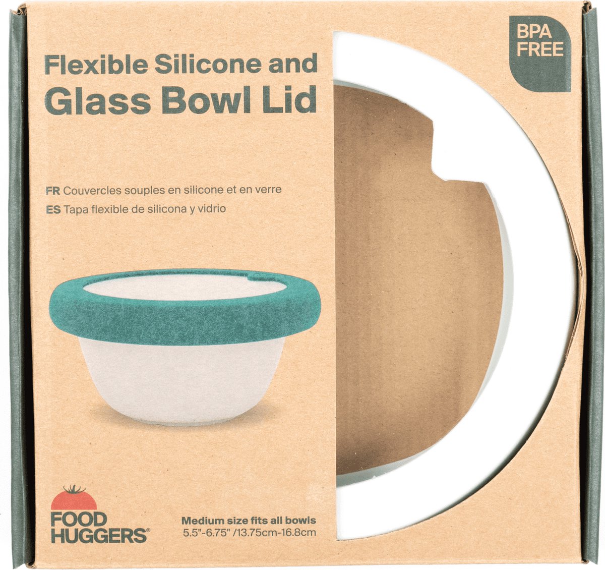 Food Huggers Food Huggers Deksel Small soft white