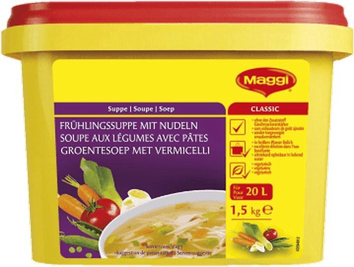Maggi - Groentesoep - 2x 1,5kg
