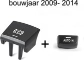Auto Parking- Handremknop - Handrem P Key Button + AUTO H geschikt voor BMW 5/6 Serie 2009-2014