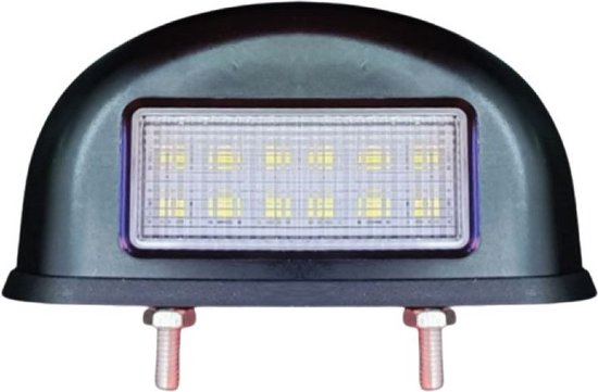 2 stuks Fristom LED Kentekenverlichting Rood 12-24V