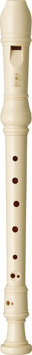 Yamaha YRS-23 Sopranblockfluit C Deutsch, dubbel, wit - Sopraan blokfluit (Duitse boring)
