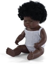 Miniland Babypop Afrikaans Meisje 38cm