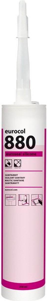 Eurocol Silicone Kit sanitair kit, basaltgrijs