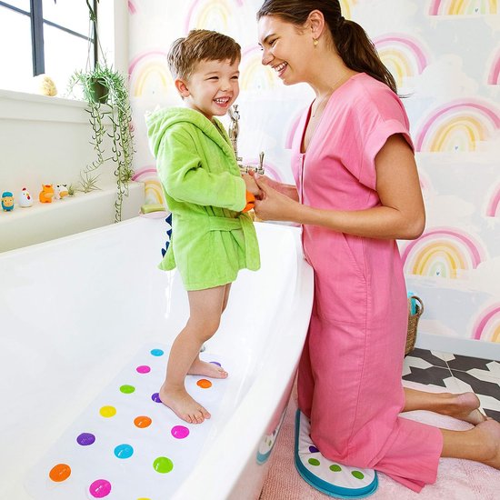 Dandy Dots Tapis de bain antidérapant coloré pour enfants/tapis de