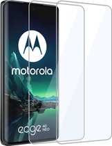 2x Geschikt voor Motorola Edge 40 Neo Screenprotector - Beschermglas - GuardCover