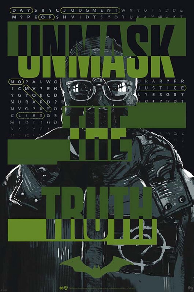 Poster DC Comics - The Batman - Riddler 61x91,5cm
