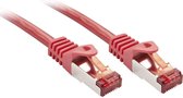 Câble réseau Lindy 47364 2 m Cat6 S/ FTP (S STP) Rouge