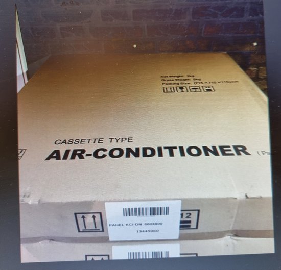 Kaysun air conditioning ceiling unit, KCIDN, White