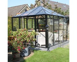 Gardenmeister Tuinkamer Royal Park 100 Veiligheidsglas zwart