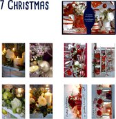 50 stuks Kerstkaarten -Nieuwjaarskaarten - Christmas - 5 pakjes - serie 23 - 7