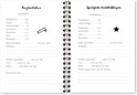 Eetdagboek met secties 'Beginstatus' en 'Specifieke doelstellingen'.