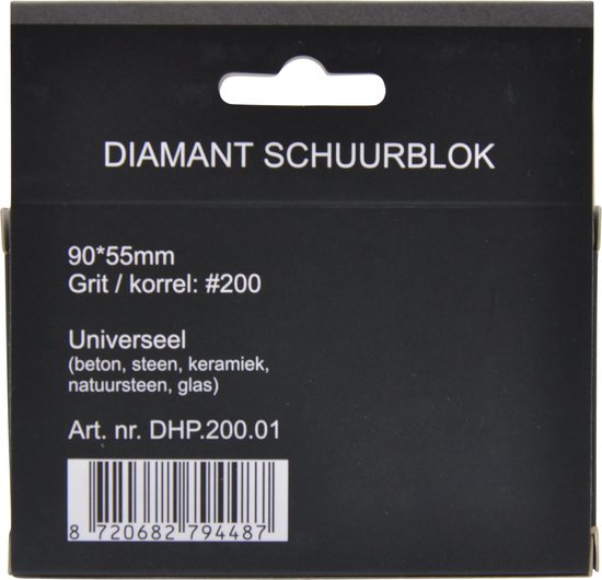 Diamant schuurblok korrel 200 - Perfor