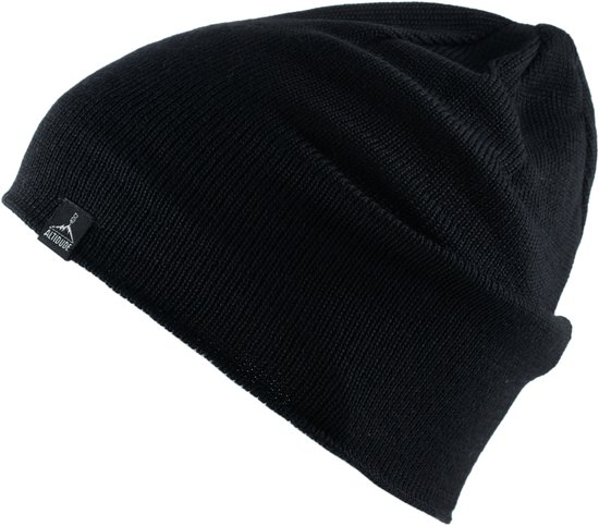 Altidude SENSEI Black / White Unisex, fijne strepen, normale pasvorm, dubbele laag, Buitenkant: 80% scheerwol (lamswol) / 20% polyamide // Voering: 100% scheerwol (merino)