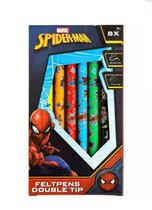Spiderman Dubbelzijdige Stiften