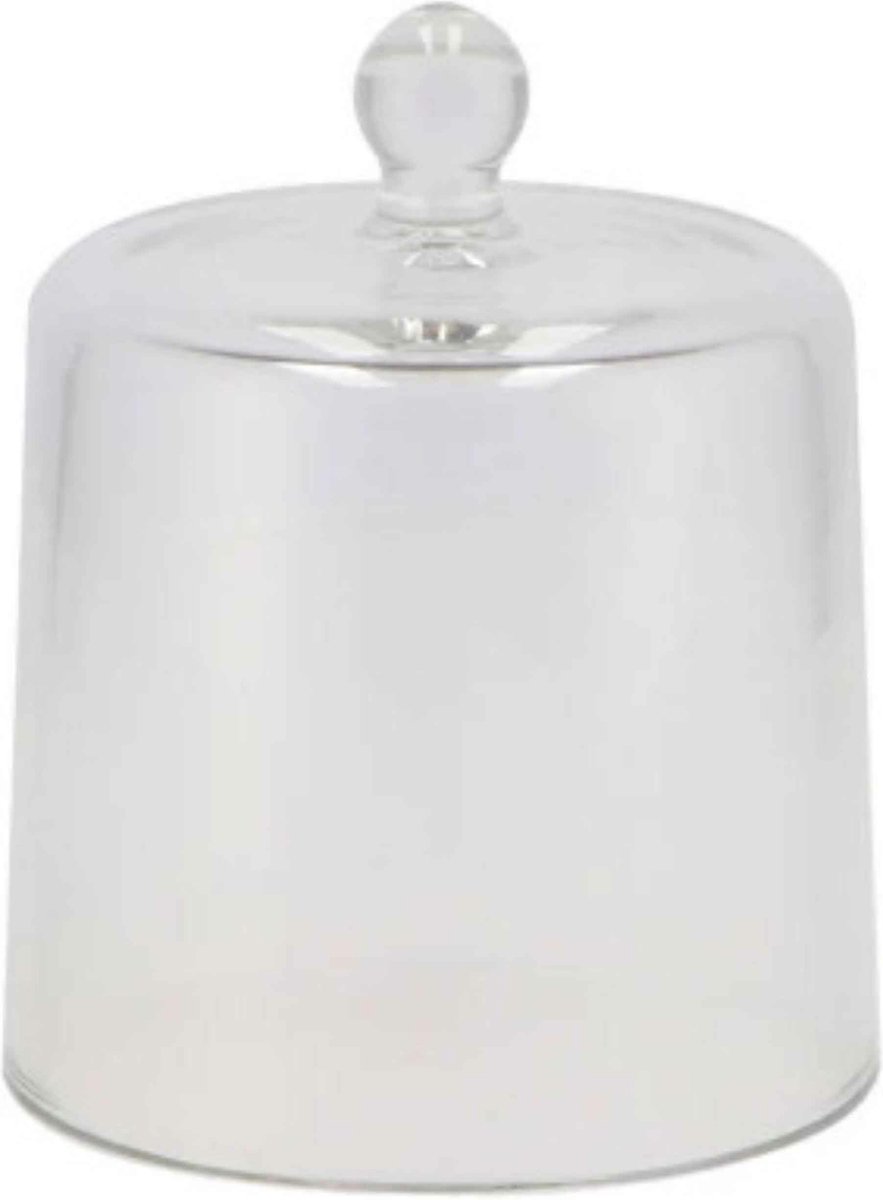 DK Design Decoratie stolp klein - transparant glas - D13 x H16 cm - cloche stolpen