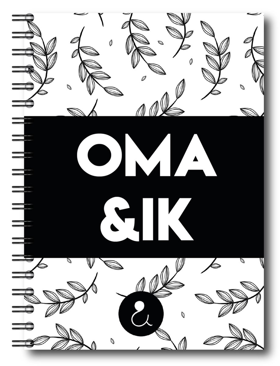 Studio Ins & Outs Invulboek 'Oma & ik' - Mono