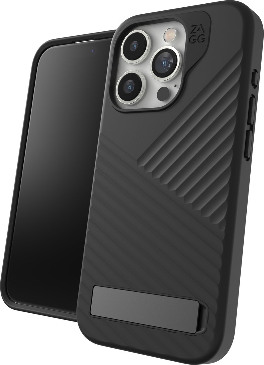 ZAGG Denali Snap KS hoesje geschikt voor iPhone 15 Pro - Zwart