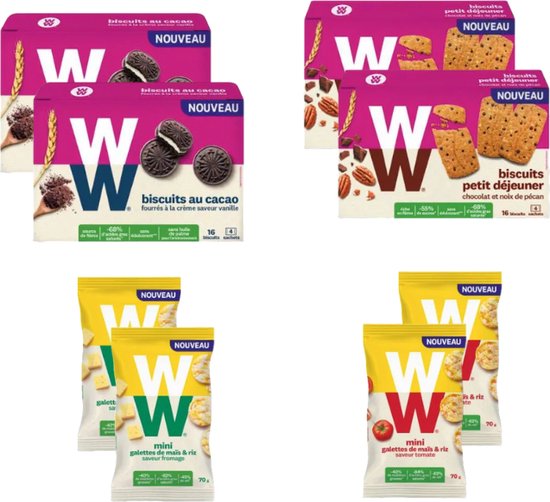 Weight Watchers Biscuits Petit Déjeuner Chocolat et Noix de Pécan